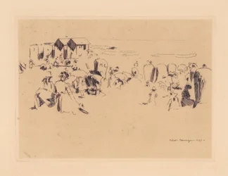 Scheveningen, Bathing Machines, 1887